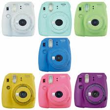 Female hands holding modern polaroid camera on a blue wooden background with flowers. Fujifilm Instax Mini 9 Instant Fuji Camera In 7 Awesome Colors Ebay