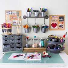 As an added bonus i also include a project planner and some craft room labels! Baskets Shelves Shop Hobby Lobby Arts And Crafts Storage Art Supplies Storage Craft Room