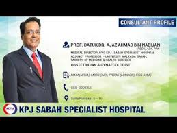 Sabahcare specialist clinic asub kohas kota kinabalu. Kpj Sabah Specialist Hospital List Of Consultans Youtube
