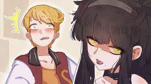 The Jock meets the Goth Girl 🖤 [ANIME SHORT] - YouTube