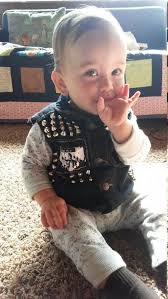 See more ideas about punk baby, baby shower, rock baby showers. Survival Gear Backpacks Goth Baby Unisex Baby Shower Gifts Rockabilly Baby