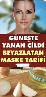 Gunes Lekeleri Icin Dogal Maske Tarifleri Cil Cilt Beyazlatma Cilt Rengi