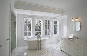 See more ideas about master bathroom, bathroom design, beautiful bathrooms. 33 Elegant White Primary Bathroom Ideas 2021 Photos Home Stratosphere