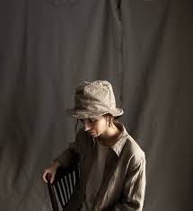 Summer Natural Grey Hat Shadow Sackcloth Natural Linen Etsy Boho Men Hats Natural Linen