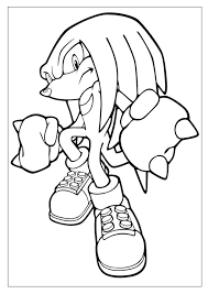 Some of the coloring pages shown here are sonic knuckles coloring at, shining design click on the coloring page to open in a new window and print. Sonic Coloring Pages Knuckles Coloring Home