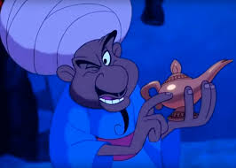 Aladdin Director Confirms A Popular Fan Theory About The Merchant And Genie Disney cartoon characters disney cartoons fictional characters arte aladdin genio aladdin walt disney studios program design scooby doo diy wedding. fan theory about the merchant and genie
