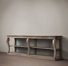 Console Table With Scroll Legs Her Tool Belt Diy Sofa Table Large Console Table Diy Sofa