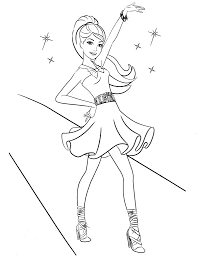 Here are the best coloring sheets for toddlers, preschoolers, older children, teens, and adults. Barbie Coloring Pages Free Free Coloring Library