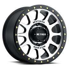 Method race wheels are designed and built to perform well under diverse driving conditions and terrain. 305 Nv Matte Black Machined Face Method Race Wheels