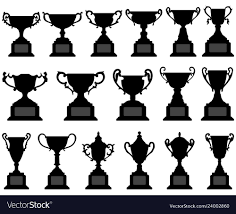 Download this free icon about trophy cup silhouette, and discover more than 12 million professional graphic resources on freepik. Trophy Cup Silhouette Black Set A Set Of Beautiful Trophy Cup In Silhouette Download A Free Preview Or High Quality Adobe Ill Black Set Cup Design Trophy Cup