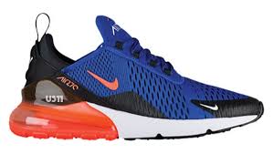 Nike Air Max 270 Volt Black Orange Blue Sneakernews Com Nike Air Max Running Shoes For Men Nike