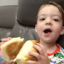 Blessing over the bread as recited by my (almost) 3 year old son! Shout out  to his school, Chabad Chai Tots and his wonderful teachers Morahs Viviana,  Joyce & Erika. #jazanito #chazzanjr #intraining ...