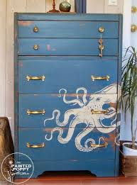 Furniture transfer on duncan phyfe style coffee table. 29 Dresser Makeover Ideas Coastal Beach Nautical Style Best Dressers Furniture Makeover Dressers Makeover Redo Furniture