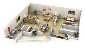 Maybe you would like to learn more about one of these? Two Bedroom Apartments Are Ideal For Couples And Small Families Alike As One Of The Apartment Floor Plans 2 Bedroom House Plans 2 Bedroom Apartment Floor Plan