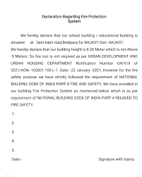 Maybe you would like to learn more about one of these? Document Word And Pdf File For Taking Fire Noc For State Of Gujarat And Prescribed Form For Filling The Form Aapanu Gujarat An Official Website
