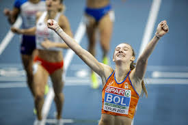 Bol has stormed the world top with great strides. Femke Bol Takes European Championship Gold At 400 Meters Indoor Sharpens The Dutch Record Ruetir