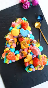 Number Cake Multicolor Ganache Chocolat Blanc Number Cakes Cake Multicolor