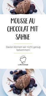 Mousse Au Chocolat Ohne Zucker Rezept In 2020 Rezepte Lebensmittel Essen Mousse
