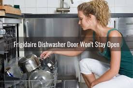 If this doesn't work, try unplugging your dishwasher or flip the circuit breaker into the off position for about 10 minutes. Frigidaire Dishwasher Door Open Close Problems Ready To Diy
