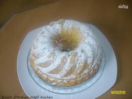 Eine cremige torte mit zitronensaft für die kaffeetafel | dr. Quark Zitronen Napf Kuchen Kochmeister Rezept