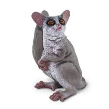Order limited edition prints and body adornments at my primitive website: Bush Baby Toy Safari Ltd