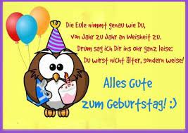 Nicht nur erwachsene, sondern auch kinder freuen sich darauf. Die Eule Nimmt Genau Wie Du Von Jahr Zu Jahr An Weisheit Zu Geburtstagswunsche Fur Kinder Alles Gute Zum Geburtstag Zitate Alles Gute Geburtstag