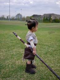 Baby Rey Star Wars Costume Rey Costume Diy Rey Diy Kids Costume Diy Costumes Kids Star Wars Costumes Diy Rey Costume Diy