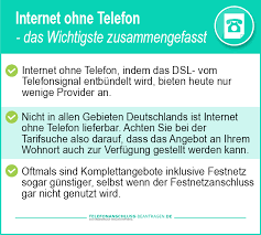 Obwohl kunden mit einem reinen internetanschluss gezielt auf einen nicht benötigten. Internet Ohne Telefonanschluss 2021 Top Angebote Im Uberblick
