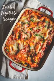 Summer Roasted Vegetable Lasagna Sweetphi Recipe Roasted Vegetable Lasagna Vegetable Lasagna Vegetable Lasagna Recipes