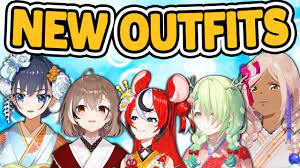 All HoloCouncil New Outfits - YouTube