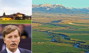 Kroenke bought the ranch in a private transaction with the family owners of the waggoner. Arsenal Boss Stan Kroenke Buys 80million Farm With 124 000 Acres In The Rocky Mountains Of Montana Usa Daily Mail Online