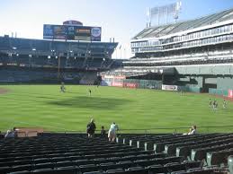 Ringcentral Coliseum Section 105 Oakland Athletics