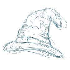 Image Result For Wizard Hat Drawing