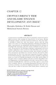 According to the security commission of malaysia shariah advisor, bitcoin is gharar told dr. Pdf Crypto Currency Tide And Islamic Finance Development Any Issue