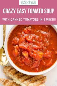 This Is Easy And Best Homemade Healthy Tomato Soup With Canned Tomatoes And Grilled Cheese Healthy Tomato Soup Recipe Tomato Soup Recipes Tomato Soup Homemade