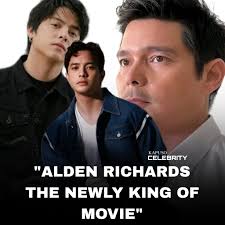 Alden Richards the newly Movie King👑 after their successfully movie 'Hello  Love Again' with Kathryn Bernardo si Alden ang sumonod kay Dingdong Dantes  dahil nalagpasan na ng Movie nila Alden Richards ang