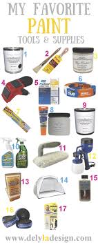 My Favorite Tools Supplies For Painting Furniture Delyla Design Blog Furniture Restoration Projects Diy Furniture Restoration Furniture Restoration