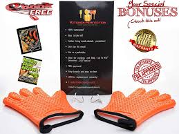 • complies with bs 6526:1998• material: Orange Superior Value Set 3 Bonuses No 1 Set Of Silicone Smoker Oven Gloves Extreme Heat Resistant Washable Mitts For Safe Cooking Baking Frying At The Kitchen Bbq Pit Grill Oven Mitts
