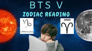 Bts V Zodiac Reading Capricorn Sun Aries Moon Kpop Astrology