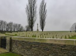Unicorn Cemetery in Vendhuile, Picardie ...
