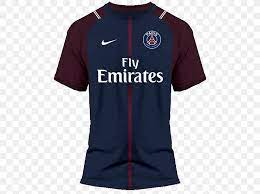 The sponsor of the home kit is fly emirates. Paris Saint Germain F C France Ligue 1 Jersey Kit 0 Png 500x610px 2018 2019 Paris Saintgermain