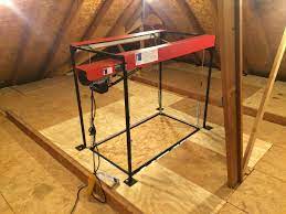 Already has a floor and the trusses can withstand up to 25 lbs psf on the bottom cord. 6 Wondrous Tips Attic Dormer Knee Walls Attic Renovation Office Attic Gym Fun Attic Renovation On A Budget Attic Ideas A Attic Lift Garage Attic Attic Storage