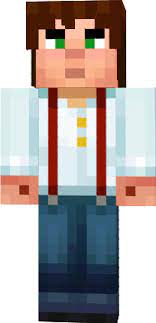 Jesse Minecraft Story Mode Nova Skin Horse Armor Grey Glass Purple Glass