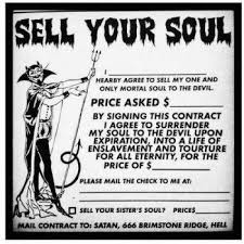 Are You Willing To Sell Your Soul For A Buck Satan Things To Sell Dark Aesthetic