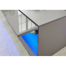 Each of these three prints has a hook at its top for easy hanging and immediate display. Galicia High Gloss Coffee Table In Grey With Blue Led Lights