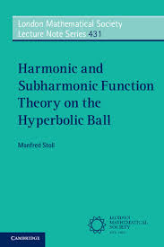 Harmonic and Subharmonic Function Theory