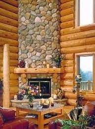 Get the wow factor with our distinctive cosmo gas fireplace insert. Great For A Cabin Or Log Home But Would Tone It Down For A Regular House Rustic Fireplaces Cabin Fireplace Rock Fireplaces