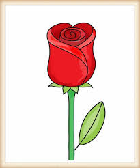 Rose flower drawing images at paintingvalley com explore. Drawing Rose Drawing Easy Simple