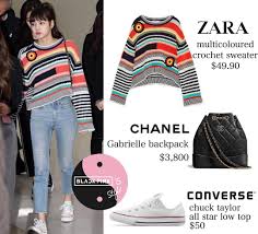 scan blackpink the album random postcard lisa #lisa #lovesickgirls #리사. Blackpink Lisa Airport Fashion 1 April 2018