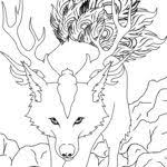 Supercoloring.com ist ein riesenspaß für alle altersstufen, für jungs und mädchen, kinder und erwachsene, teenager und kleinkinder, vorschüler und ältere schulkinder. Tolle Malvorlage Wolf Tiere Kostenlose Ausmalbilder